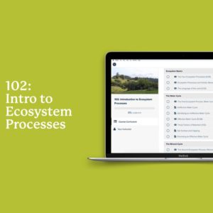 INTRODUCTION TO ECOSYSTEM PROCESSES